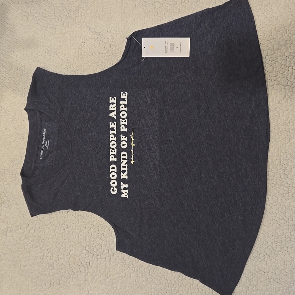Spiritual Gangster crop tank
